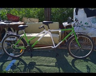 Bicicleta tándem para. 2 personas TOTAL MENTE REST