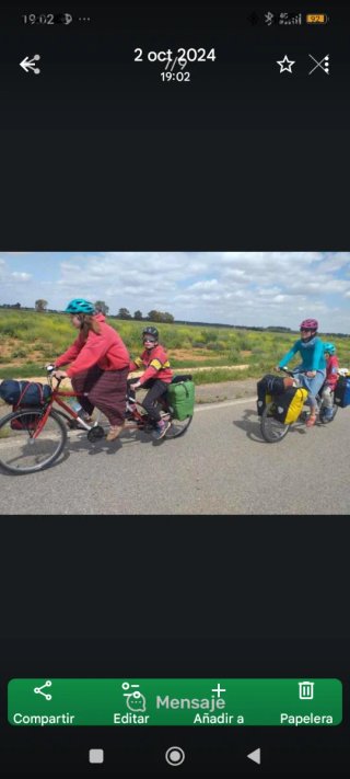 Bicicleta tándem para. 2 personas TOTAL MENTE REST