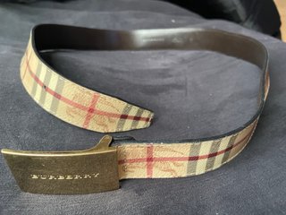 Cintura da uomo Burberry Nova Check
