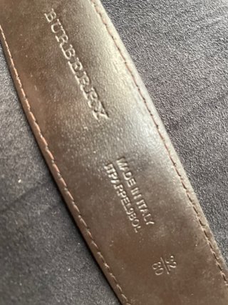 Cintura da uomo Burberry Nova Check