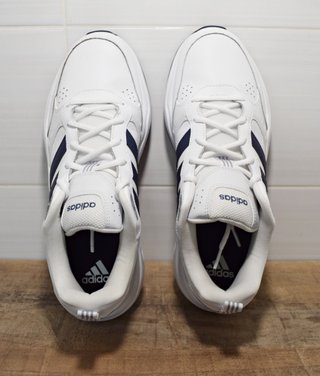 Zapatillas deportivas Adidas hombre azul y blancas