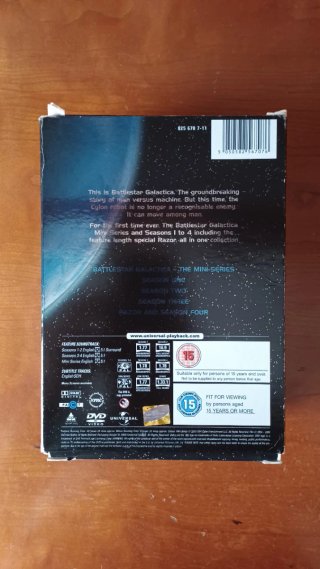 Battlestar Galactica DVD Temporadas 1-4