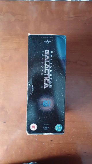 Battlestar Galactica DVD Temporadas 1-4