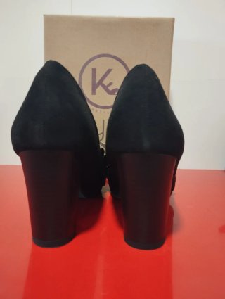 Zapatos tacón negros