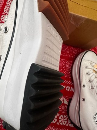 Converse Run Star Hike bianche multicolor 36