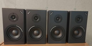 2 Parejas Altavoces Pasivos Alesis Monitor ONE MK2