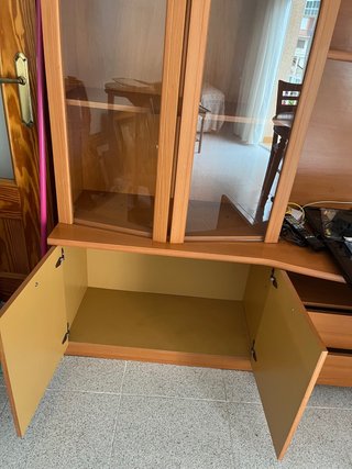 Mesa redonda de comedor con 4 sillas