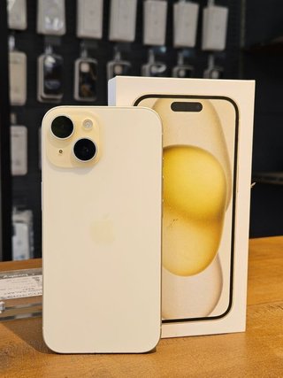 IPHONE 15 256GB AMARILLO 100% BATERIA