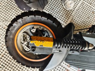 Monopatín eléctrico AOKDA para piezas