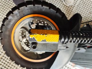 Monopatín eléctrico AOKDA para piezas