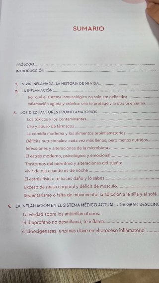 Atención con la inflamación
