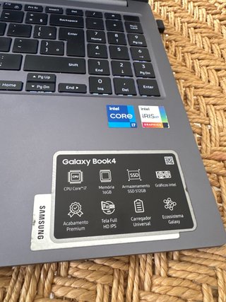 Samsung Galaxybook4 i7 16GB/512GB Gris