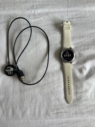 Samsung Galaxy Watch Caricatore Beige/Argento