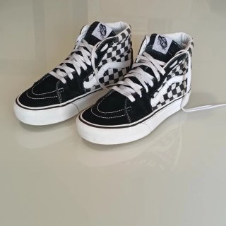 Vans Sk8-Hi Checkerboard Tg 39