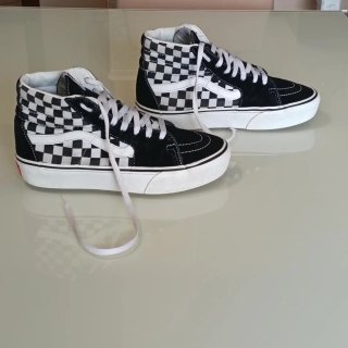 Vans Sk8-Hi Checkerboard Tg 39