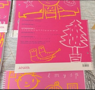 Lectoescritura iniciación, 1, 2,3 y 4