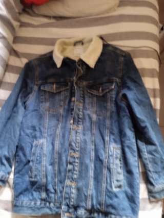 Chaqueta tejana Beska forro polar hombre