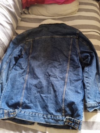 Chaqueta tejana Beska forro polar hombre