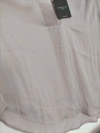 Blusa Cortefiel gris talla M