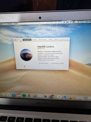 MacBook Air 2013 Plata