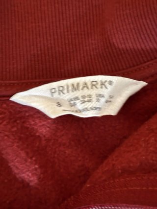Sudadera Colorado Primark Media Cremallera