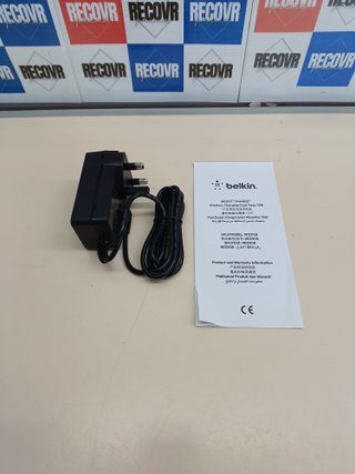 Caricabatterie Wireless Dual Belkin 15 W Nero