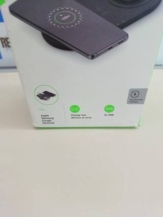 Caricabatterie Wireless Dual Belkin 15 W Nero