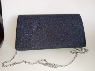 Pochette elegante cerimonia glitter