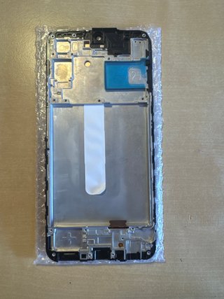 Schermo e cornice di ricambio per Samsung Galaxy A25 - Argento