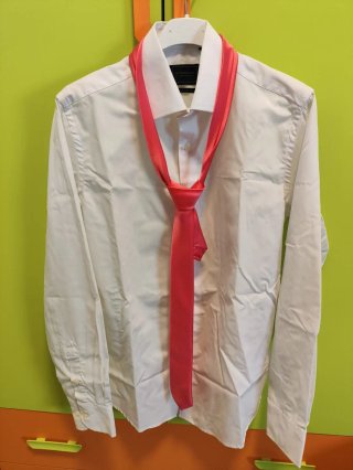 Traje de chaqueta negro para graduación