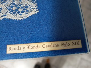 Randa y blonda catalana S.XIX