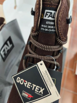 Bota de seguridad Fal GTX500 Marrón talla 46