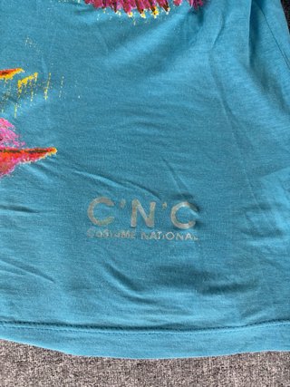 T-shirt C'n'C Costume National stampa face art M