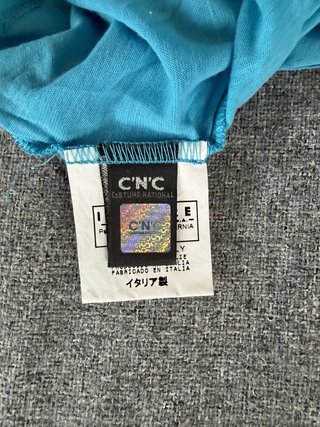 T-shirt C'n'C Costume National stampa face art M