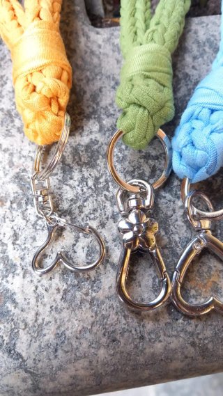 Portachiavi uncinetto fatti a mano