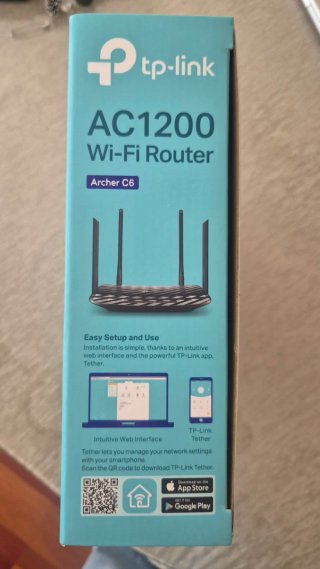 Router Wi-Fi TP-Link AC1200 Archer C6