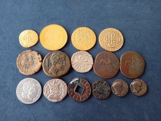 Lote 15 Monedas Réplica Colección