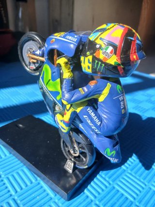 Modello Moto Yamaha Valentino Rossi Artigianale