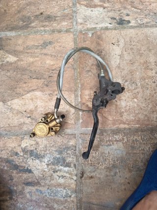 Carenado Derbi Hunter Amarillo