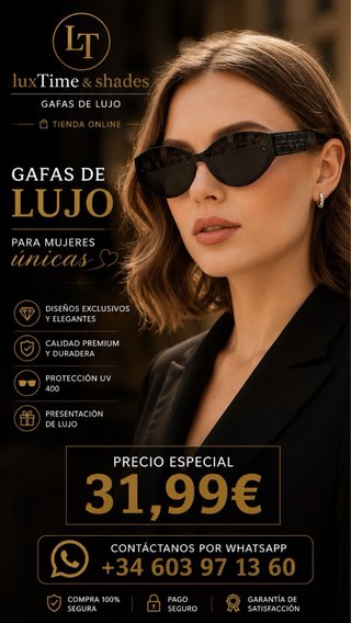 Gafas de sol luxTime & shades mujer