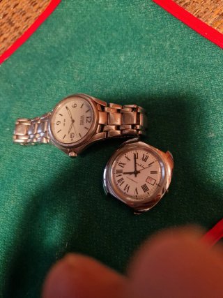 Lotto 2 Orologi Vintage: Citizen Eco-Drive WR100
