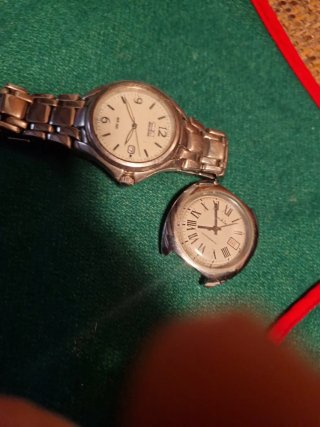 Lotto 2 Orologi Vintage: Citizen Eco-Drive WR100
