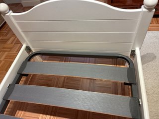 Cama 90cm con somier opcional