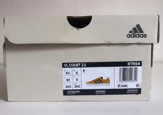 Zapatillas Adidas VL Court 2.0 amarillo/negro