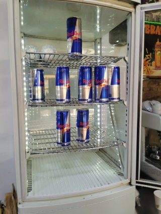 Nevera expositora refrigerada