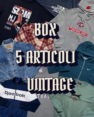Box 5 Articoli Vintage Abbigliamento