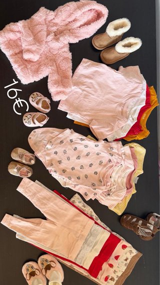 Lote Ropa Bebé Niña Talla 0 a 3Meses