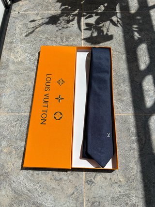 Corbata Louis Vuitton Azul