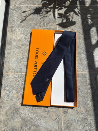 Corbata Louis Vuitton Azul
