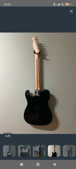 Guitarra Squier Telecaster Negra